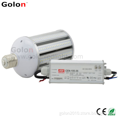 E40 LED Bulb 80W IP64 Waterproof 8000lm Meanwell External Driver Pf>0.95